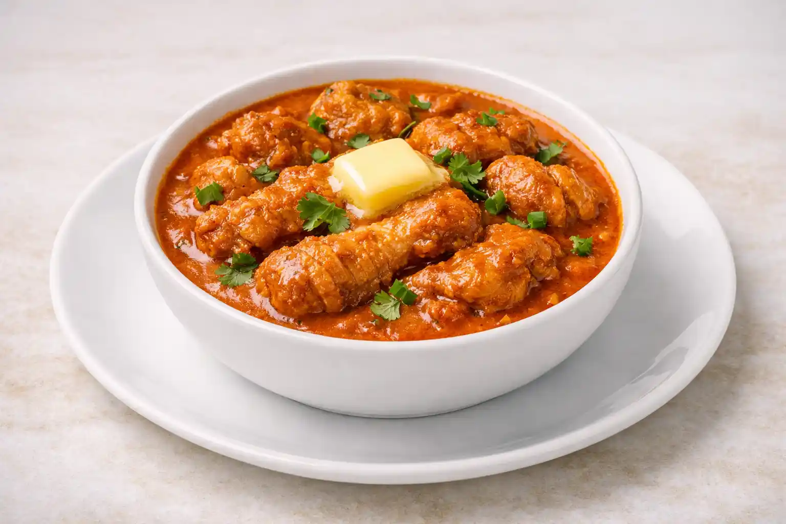 Chicken Butter Masala - Full Plate